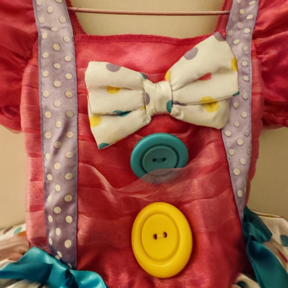 2/25 Dottie Brights & Stripes the Clown Costume - Picture 6 of 13
